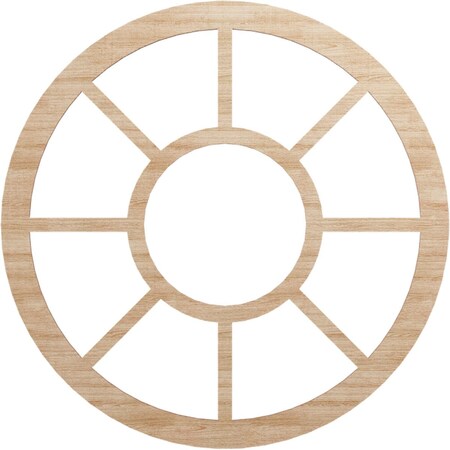 Ekena Millwork Grace Wood Fretwork Pierced Ceiling Medallion, Alder, 30"OD x 10 7/8"ID x 3/8"T CMWP30X0375GRAL